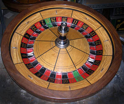 roulette wheel in Gaming Tables & Wheels Of Fortune