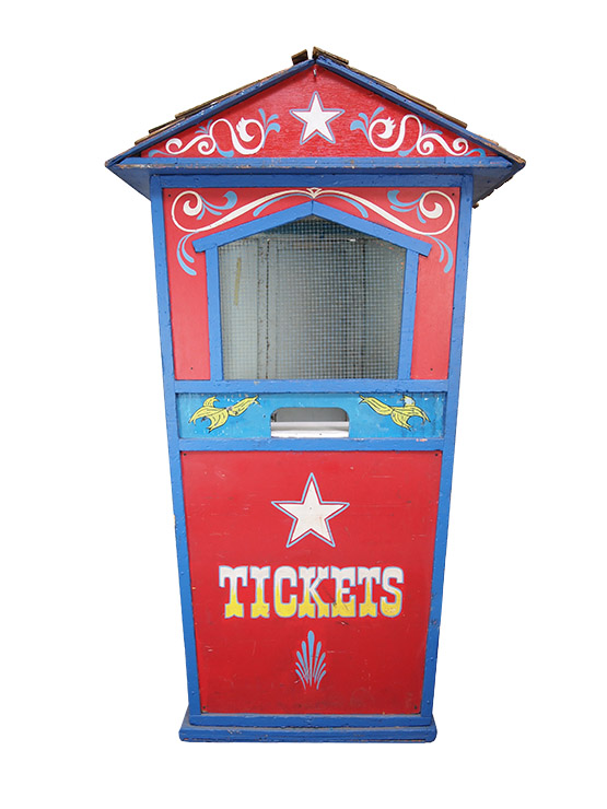 Carnival Ticket Booth in Circus & Carnival