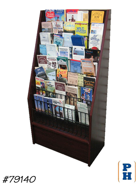 Brochure Rack in Convenience Store