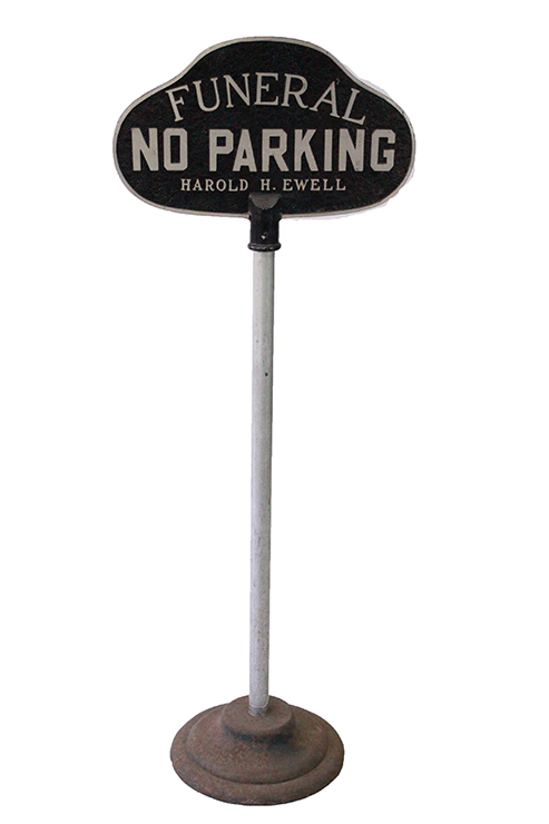 Funeral Parking Sign In Cleared Wall Decor Photos And Signs