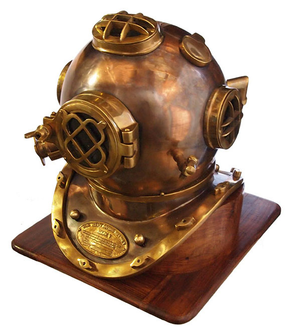 Diving Helmet in All Tiki, Beach & Nautical