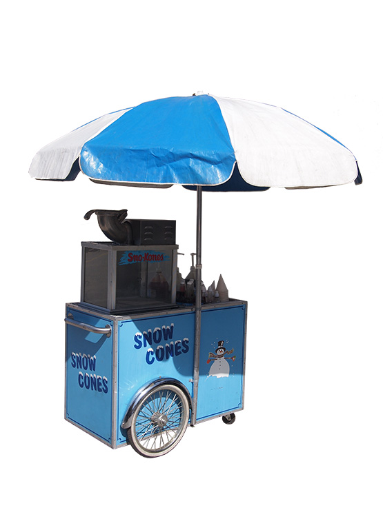 Snow Cone Cart in Vending Carts